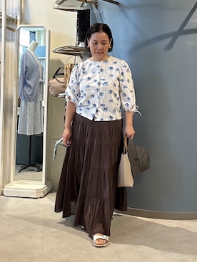 chika※ LAURA ASHLEYさん(レディース・154cm)の夏コーディネート