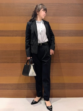 momoさん（レディース・160cm）の春コーディネート