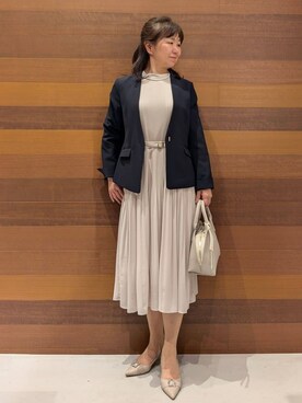 「Rubyrivet（ルビーリベット）のアイテム」を使った、momoさん（レディース・160cm）の冬コーディネート