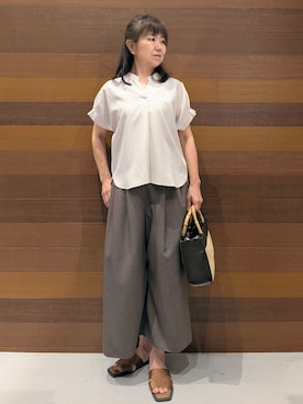 momoさん(レディース・160cm)の夏コーディネート