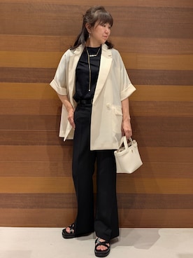 momoさん(レディース・160cm)の春コーディネート