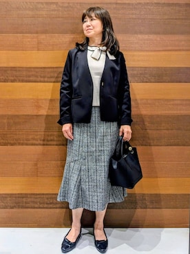 momoさん（レディース・160cm）の秋コーディネート