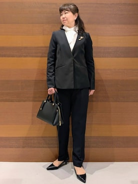 momoさん(レディース・160cm)の冬コーディネート