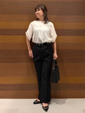 momoさん(レディース・160cm)の春コーディネート