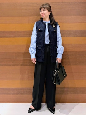 momoさん(レディース・160cm)の冬コーディネート
