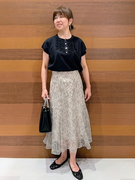 momoさん(レディース・160cm)の夏コーディネート