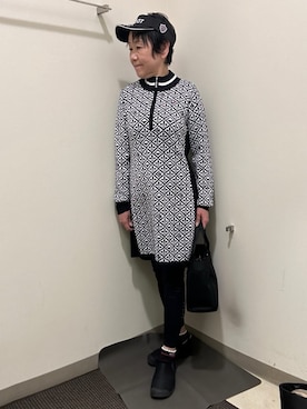 「adabat（アダバット）のアイテム」を使った、CNさん（レディース・154cm）の冬コーディネート