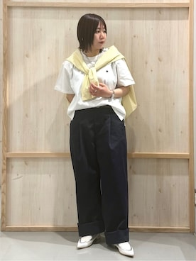 「THE SHOP TK （ザ ショップ ティーケー ）のアイテム」を使った、nanaさん（レディース・147cm）の春コーディネート