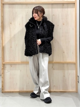 nanaさん（レディース・147cm）の冬コーディネート