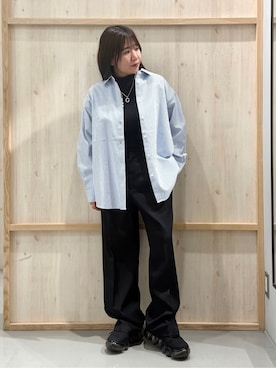 「THE SHOP TK （ザ ショップ ティーケー ）のアイテム」を使った、nanaさん（レディース・147cm）の冬コーディネート