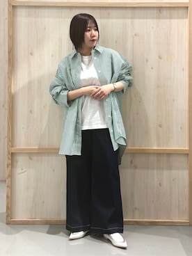nanaさん（レディース・147cm）の春コーディネート