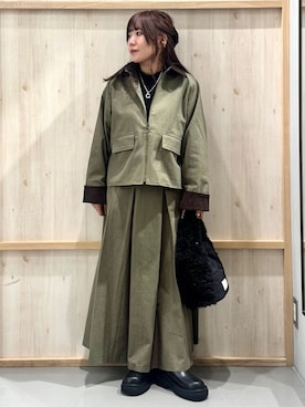 nanaさん（レディース・147cm）の冬コーディネート