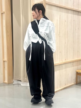 nanaさん（レディース・147cm）の春コーディネート