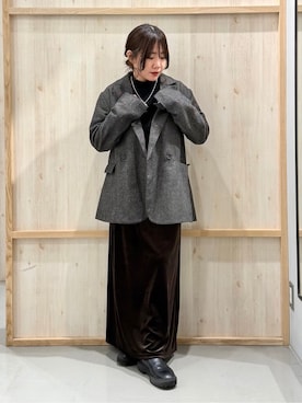 nanaさん（レディース・147cm）の冬コーディネート