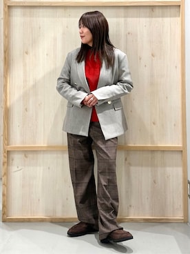 nanaさん（レディース・147cm）の冬コーディネート