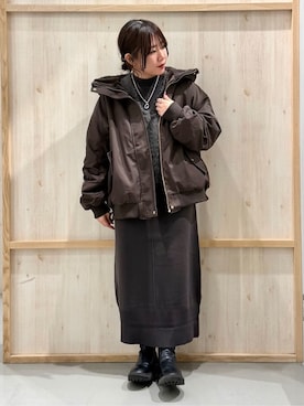 nanaさん(レディース・147cm)の冬コーディネート