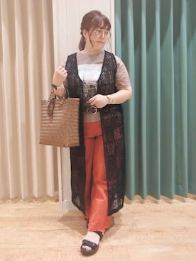 タガさん（レディース・157cm）の夏コーディネート