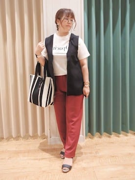 タガさん（レディース・157cm）の夏コーディネート