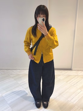「BEAMS（ビームス）のアイテム」を使った、riaさん（レディース・167cm）の秋コーディネート