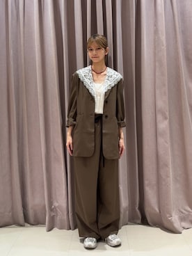 ミクリさん(レディース・162cm)の秋コーディネート