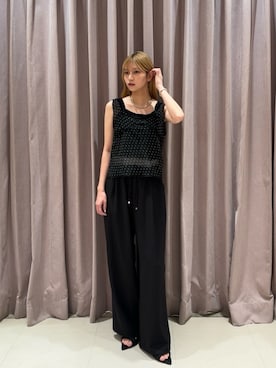 「mystic（ミスティック）のアイテム（その他シューズ）」を使った、ミクリさん（レディース・162cm）の夏コーディネート