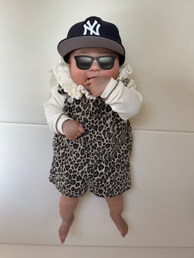 「Birthday（バースデイ）のアイテム」を使った、ひなぷさん（キッズ・70cm）の春コーディネート