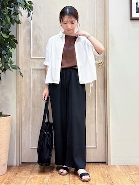 なみさん(レディース・161cm)の夏コーディネート