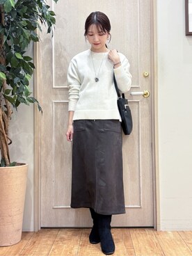 なみさん(レディース・161cm)の冬コーディネート