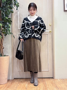 なみさん（レディース・161cm）の冬コーディネート