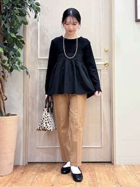 なみさん（レディース・161cm）の冬コーディネート