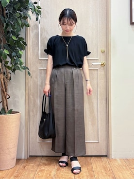なみさん(レディース・161cm)の夏コーディネート