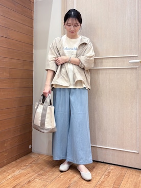 「SHOO・LA・RUE（シューラルー）のアイテム」を使った、namislrさん（レディース・161cm）の春コーディネート