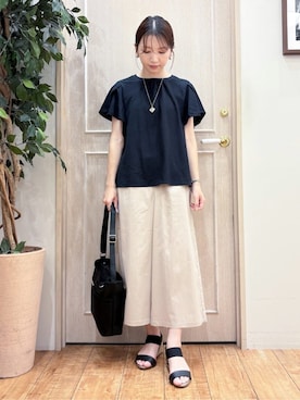 なみさん（レディース・161cm）の夏コーディネート