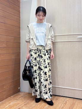 「Lee（リー）のアイテム（バッグ）」を使った、namislrさん（レディース・161cm）の春コーディネート