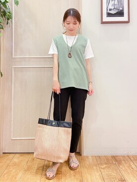 なみさん（レディース・161cm）の夏コーディネート