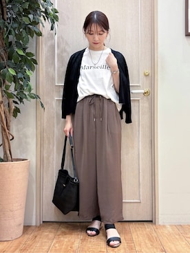 なみさん(レディース・161cm)の夏コーディネート