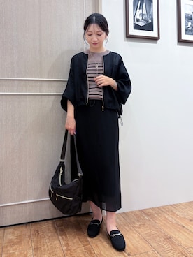 なみさん（レディース・161cm）の秋コーディネート