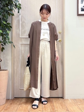 なみさん(レディース・161cm)の夏コーディネート