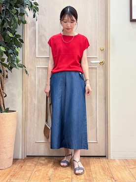 なみさん(レディース・161cm)の夏コーディネート