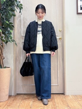 なみさん（レディース・161cm）の冬コーディネート