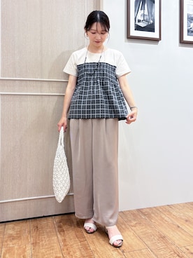 なみさん(レディース・161cm)の夏コーディネート