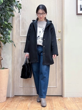 なみさん（レディース・161cm）の冬コーディネート