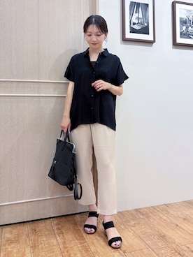 なみさん（レディース・161cm）の夏コーディネート