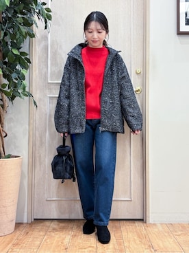 なみさん（レディース・161cm）の冬コーディネート