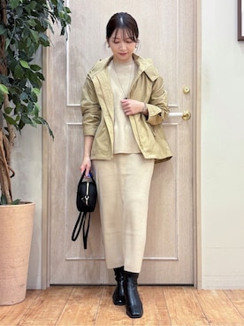 なみさん（レディース・161cm）の冬コーディネート