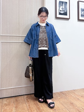 なみさん(レディース・161cm)の夏コーディネート