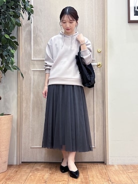 「Airpapel（エアパペル）のアイテム」を使った、namislrさん（レディース・161cm）の冬コーディネート