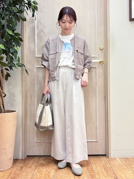 なみさん（レディース・161cm）の春コーディネート