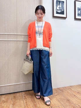 なみさん（レディース・161cm）の夏コーディネート