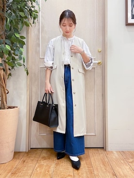 なみさん（レディース・161cm）の春コーディネート